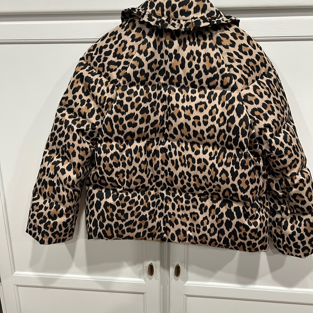 Kate Spade Animal Print Puffer Jacket - Picture 3 of 3